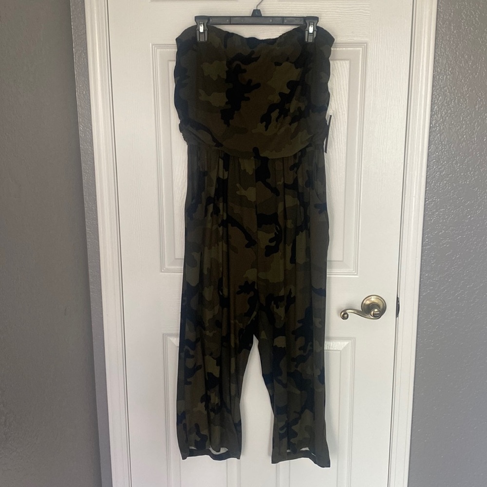 Camouflage Jumpsuit Size 2X